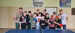 Školský turnaj v stolnom tenise chlapcov